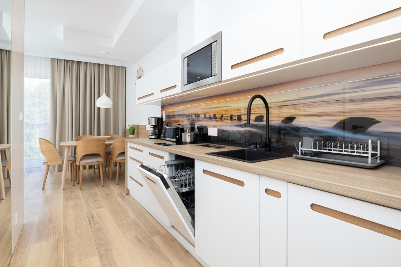 Apartament Przy Plazy Z Aneksem Kuchennym A 24 W Swinoujsciu Swinemünde Exterior foto